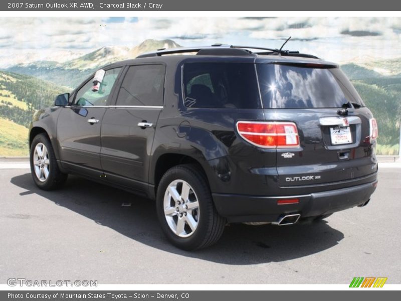 Charcoal Black / Gray 2007 Saturn Outlook XR AWD
