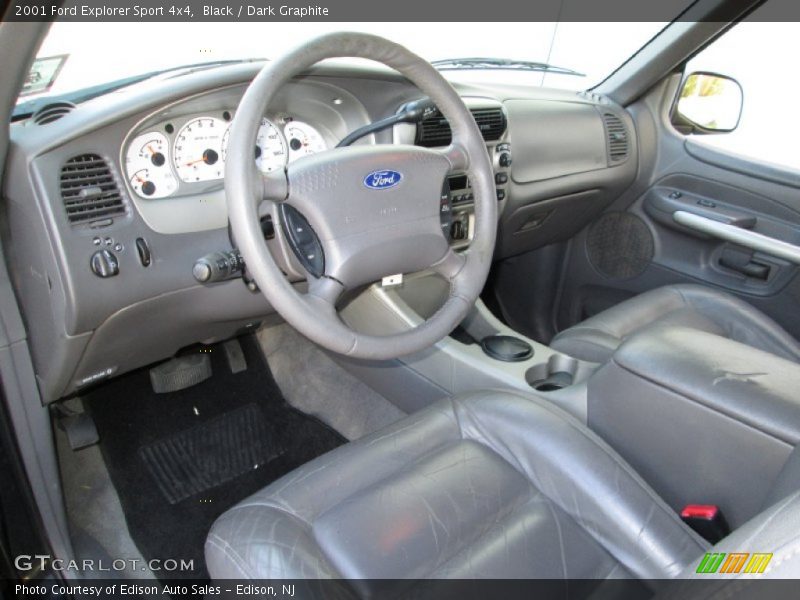 Black / Dark Graphite 2001 Ford Explorer Sport 4x4