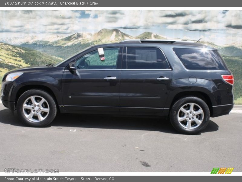 Charcoal Black / Gray 2007 Saturn Outlook XR AWD