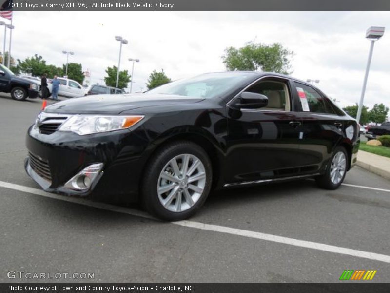 Attitude Black Metallic / Ivory 2013 Toyota Camry XLE V6