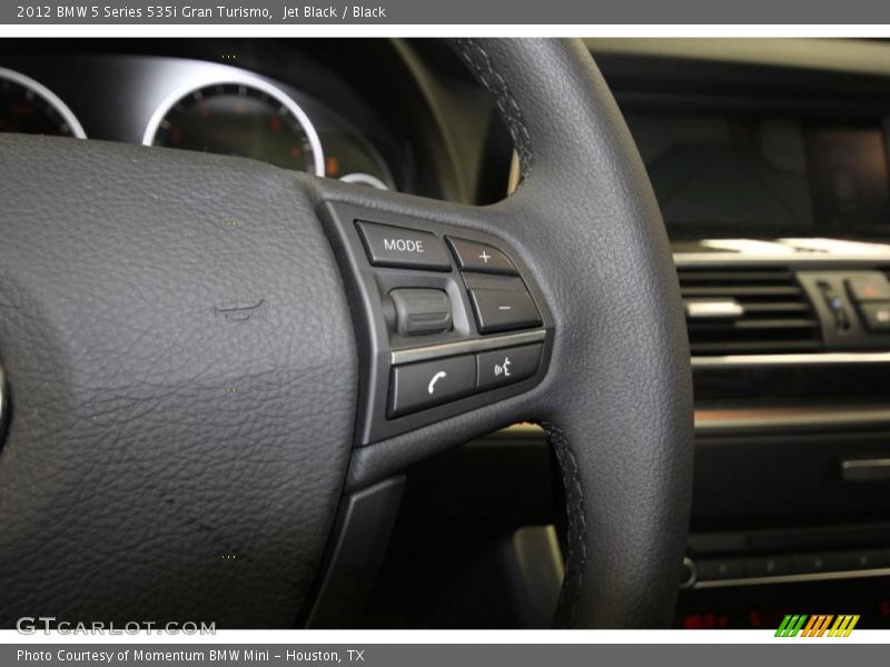 Jet Black / Black 2012 BMW 5 Series 535i Gran Turismo