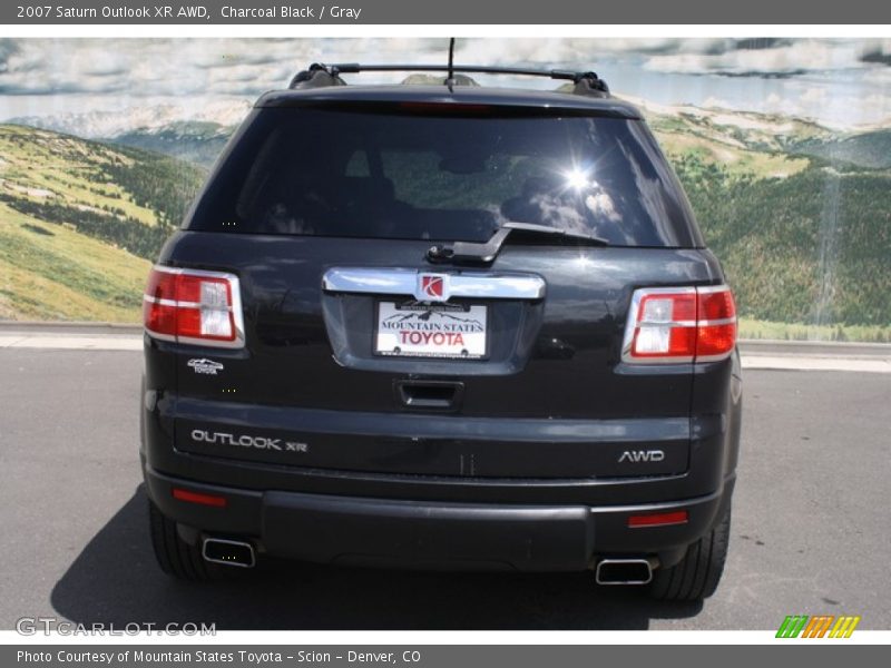 Charcoal Black / Gray 2007 Saturn Outlook XR AWD