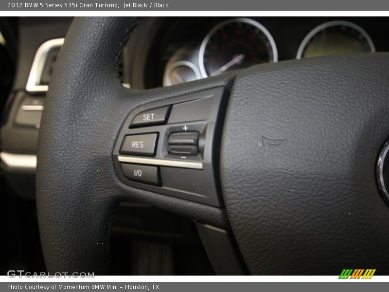 Jet Black / Black 2012 BMW 5 Series 535i Gran Turismo
