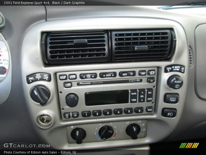 Black / Dark Graphite 2001 Ford Explorer Sport 4x4