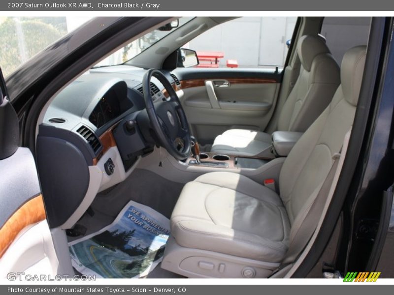 Charcoal Black / Gray 2007 Saturn Outlook XR AWD