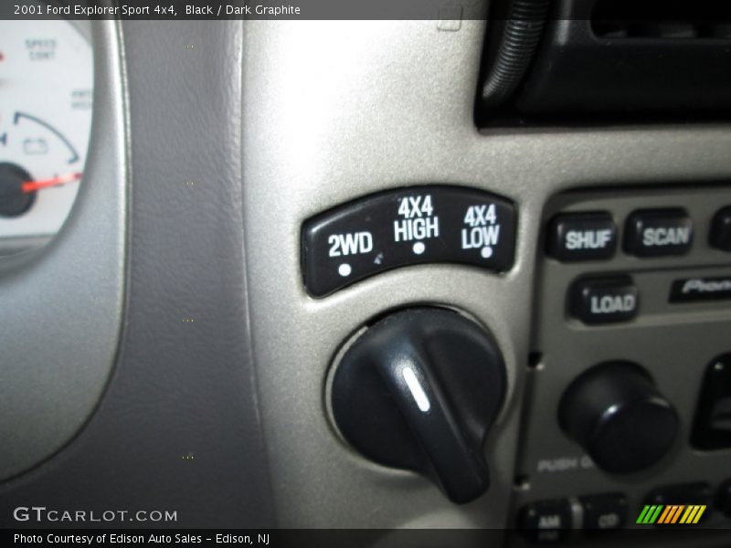 Black / Dark Graphite 2001 Ford Explorer Sport 4x4
