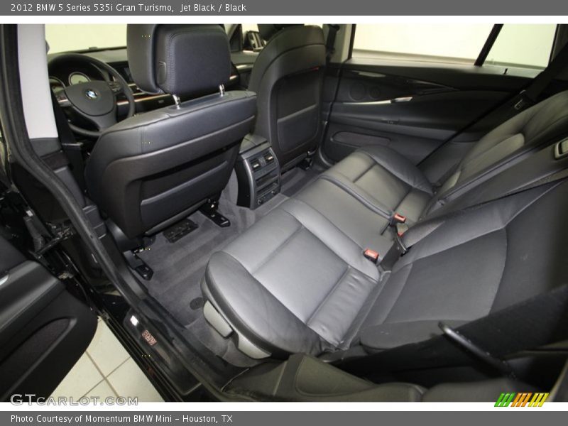 Jet Black / Black 2012 BMW 5 Series 535i Gran Turismo