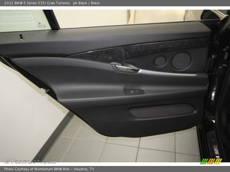 Jet Black / Black 2012 BMW 5 Series 535i Gran Turismo