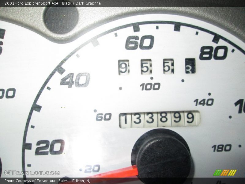 Black / Dark Graphite 2001 Ford Explorer Sport 4x4