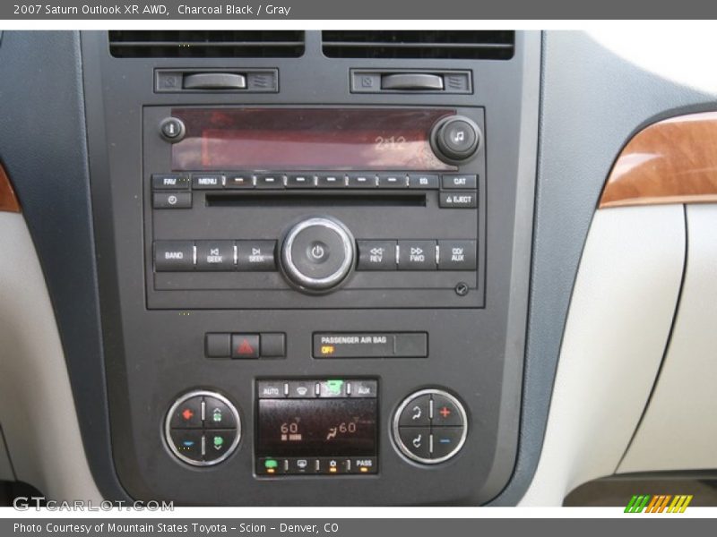 Charcoal Black / Gray 2007 Saturn Outlook XR AWD