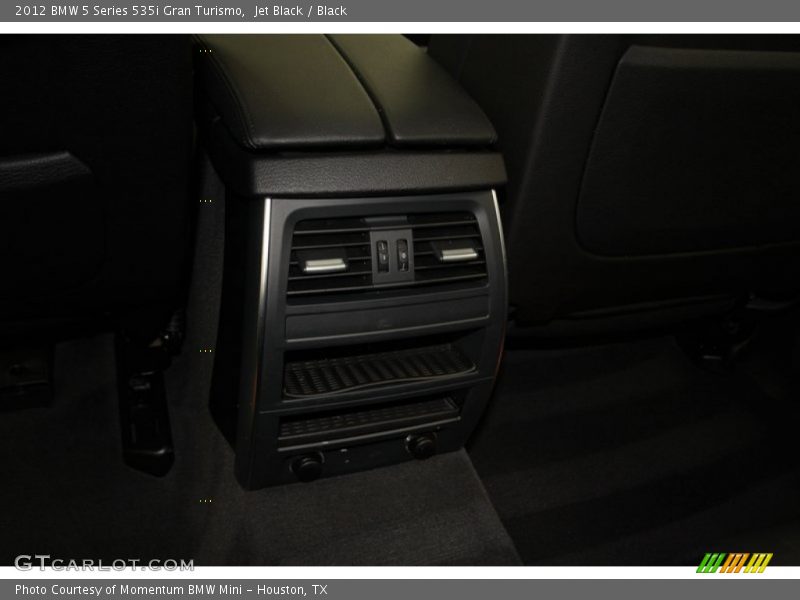 Jet Black / Black 2012 BMW 5 Series 535i Gran Turismo