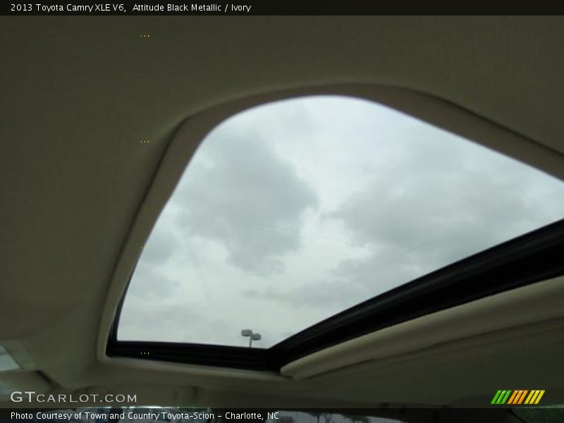 Attitude Black Metallic / Ivory 2013 Toyota Camry XLE V6