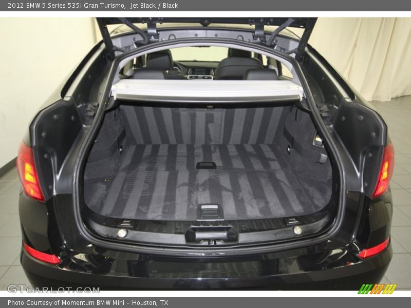 Jet Black / Black 2012 BMW 5 Series 535i Gran Turismo
