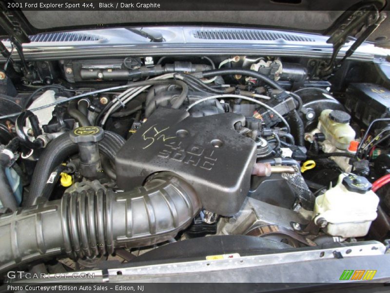Black / Dark Graphite 2001 Ford Explorer Sport 4x4