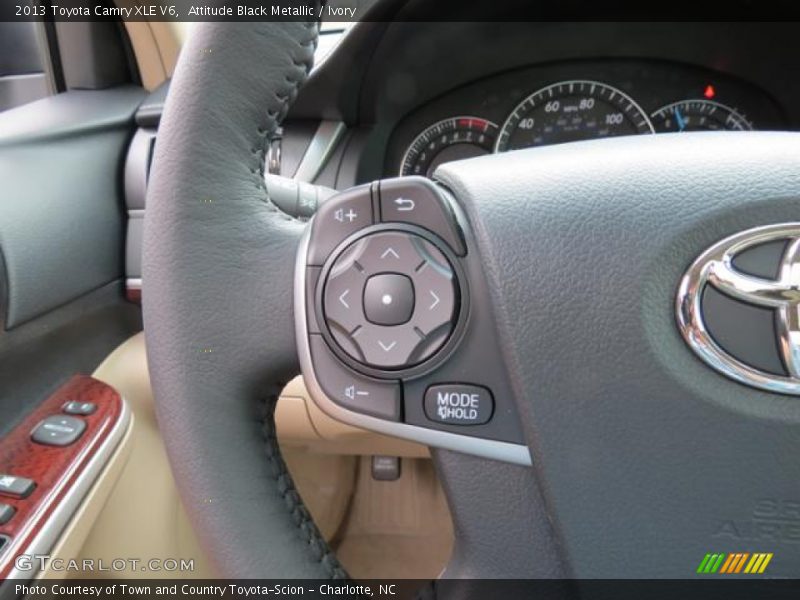 Controls of 2013 Camry XLE V6
