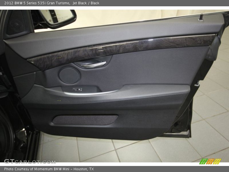 Jet Black / Black 2012 BMW 5 Series 535i Gran Turismo