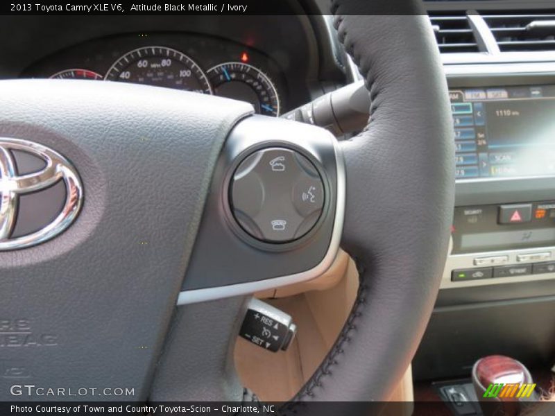 Controls of 2013 Camry XLE V6