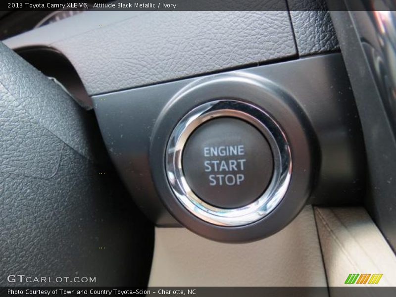 Controls of 2013 Camry XLE V6