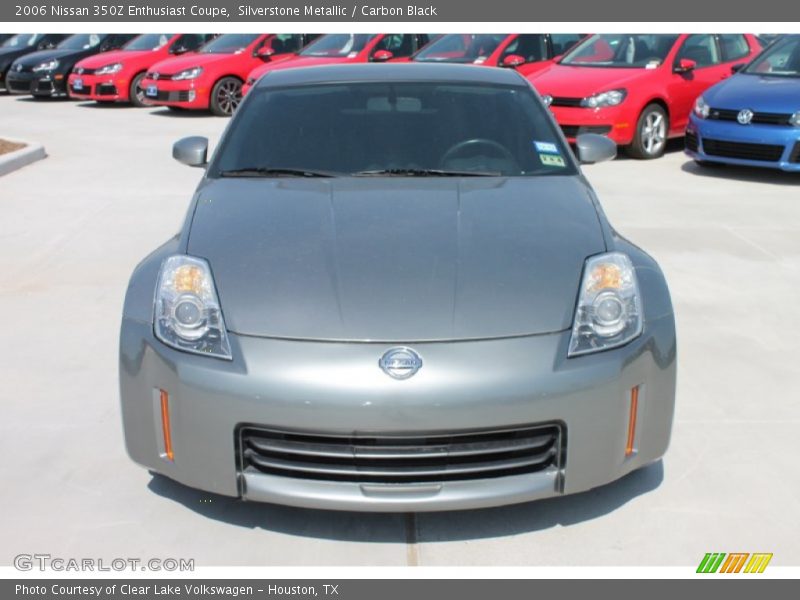 Silverstone Metallic / Carbon Black 2006 Nissan 350Z Enthusiast Coupe