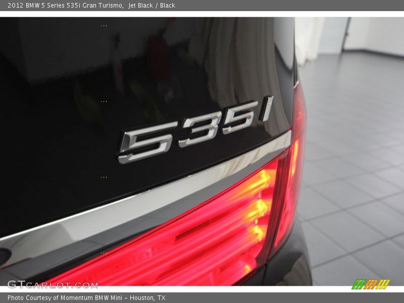 Jet Black / Black 2012 BMW 5 Series 535i Gran Turismo
