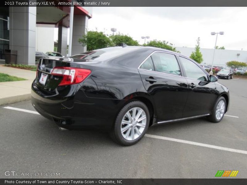 Attitude Black Metallic / Ivory 2013 Toyota Camry XLE V6