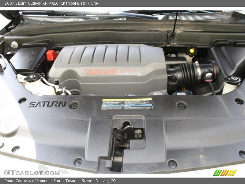 Charcoal Black / Gray 2007 Saturn Outlook XR AWD