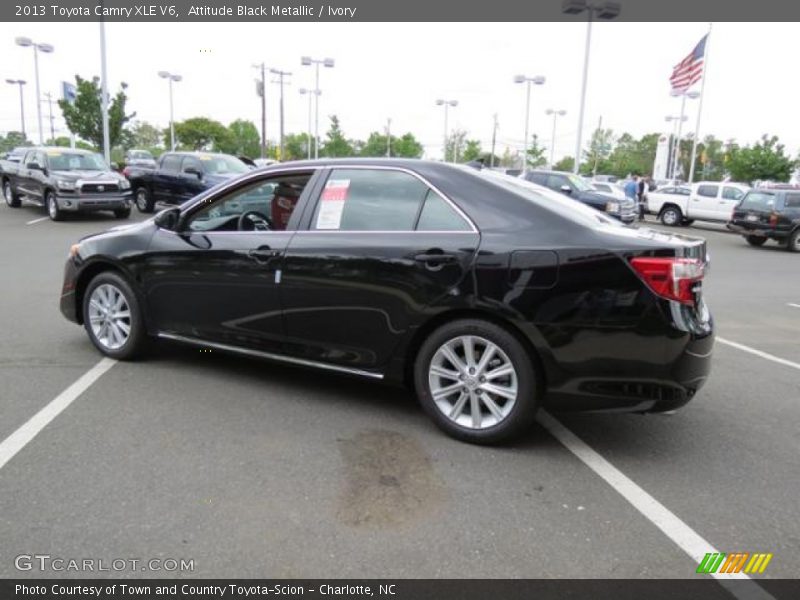 Attitude Black Metallic / Ivory 2013 Toyota Camry XLE V6