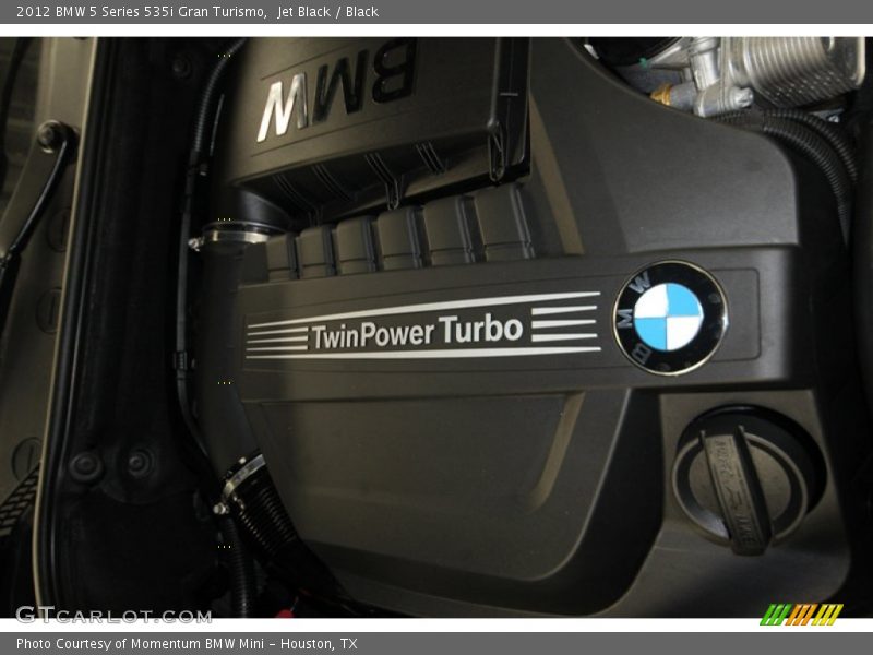Jet Black / Black 2012 BMW 5 Series 535i Gran Turismo