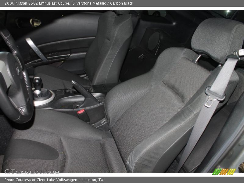Silverstone Metallic / Carbon Black 2006 Nissan 350Z Enthusiast Coupe