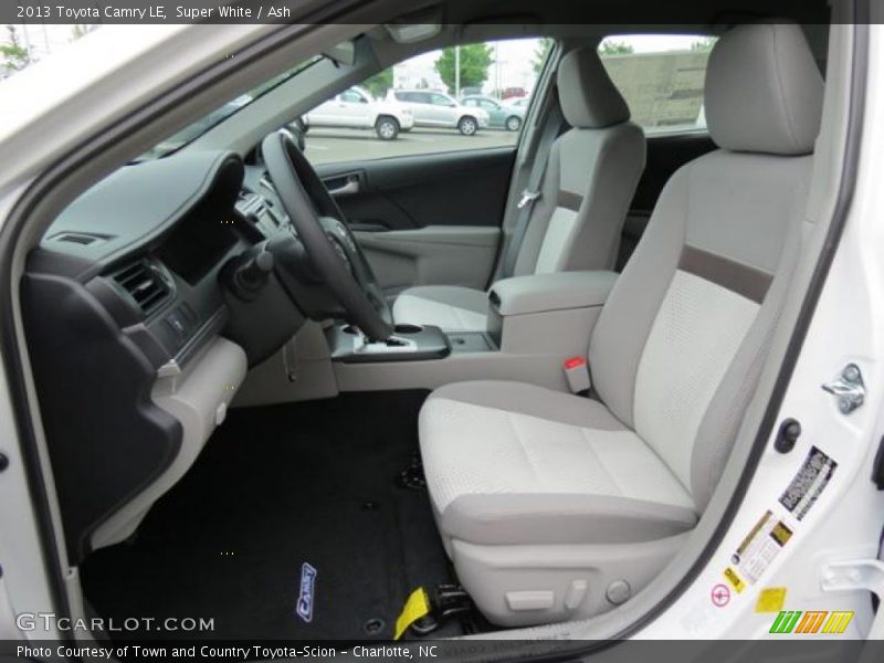  2013 Camry LE Ash Interior