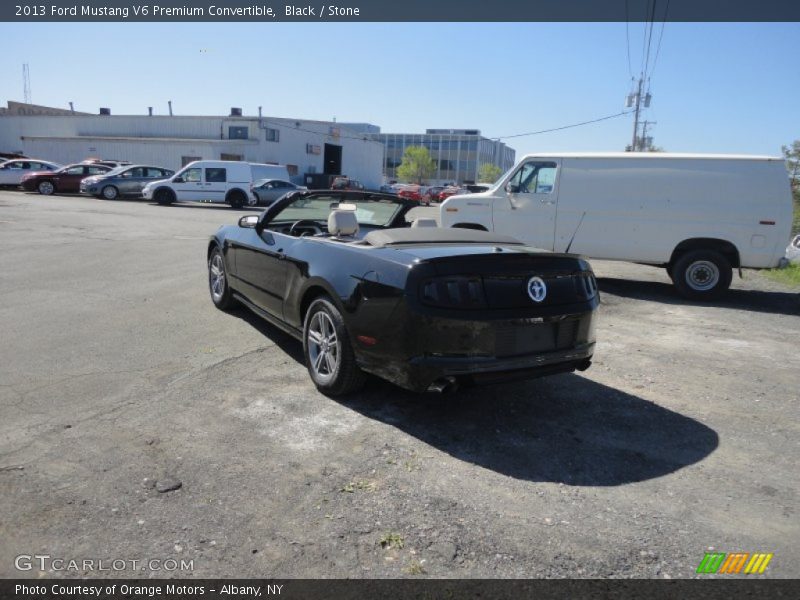 Black / Stone 2013 Ford Mustang V6 Premium Convertible