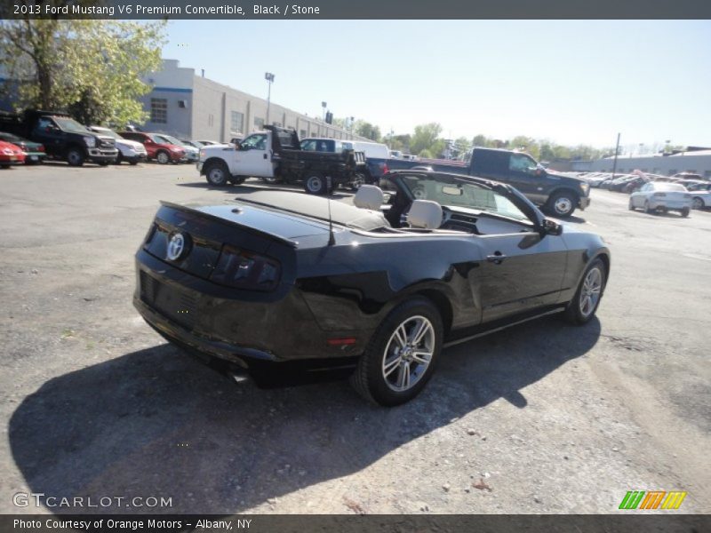 Black / Stone 2013 Ford Mustang V6 Premium Convertible