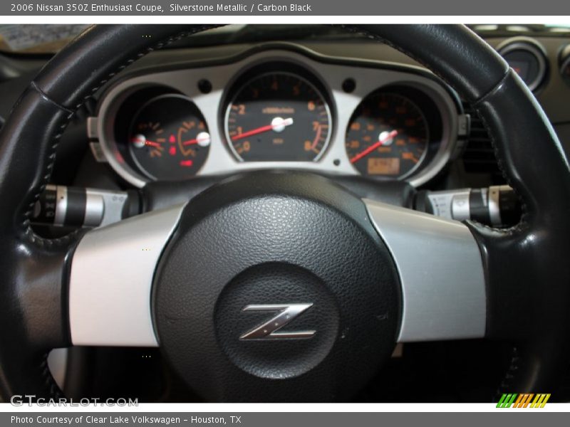Silverstone Metallic / Carbon Black 2006 Nissan 350Z Enthusiast Coupe