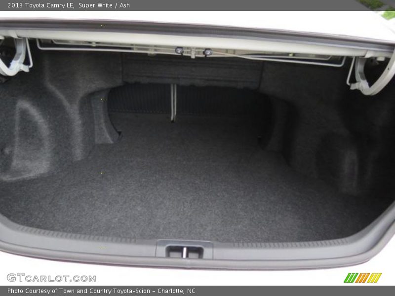  2013 Camry LE Trunk