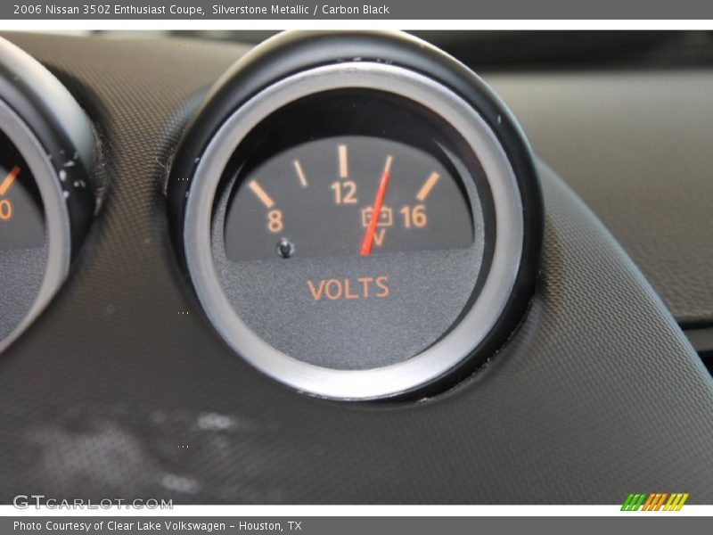 Silverstone Metallic / Carbon Black 2006 Nissan 350Z Enthusiast Coupe