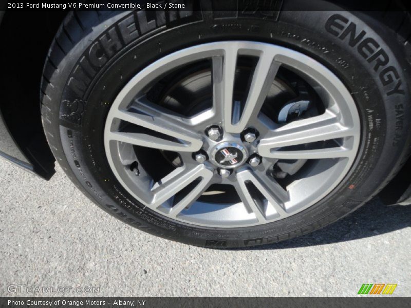 Black / Stone 2013 Ford Mustang V6 Premium Convertible