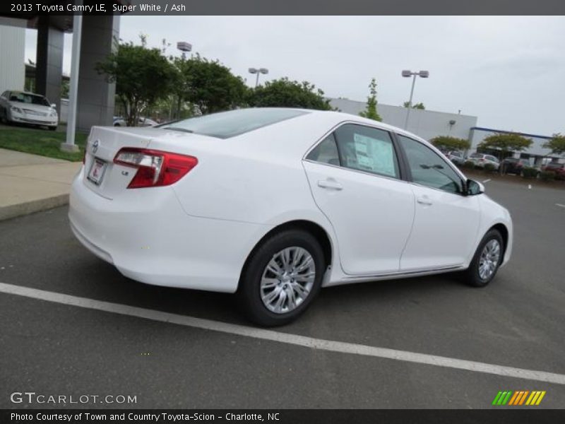 Super White / Ash 2013 Toyota Camry LE