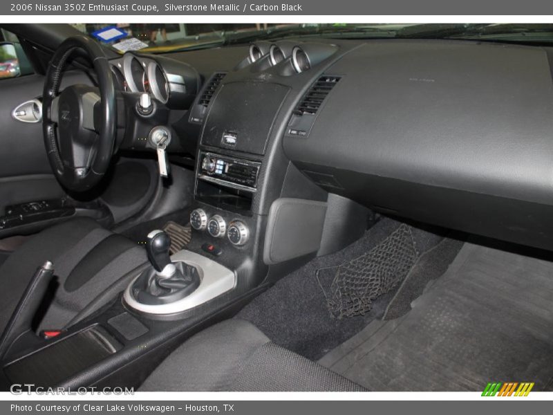 Silverstone Metallic / Carbon Black 2006 Nissan 350Z Enthusiast Coupe