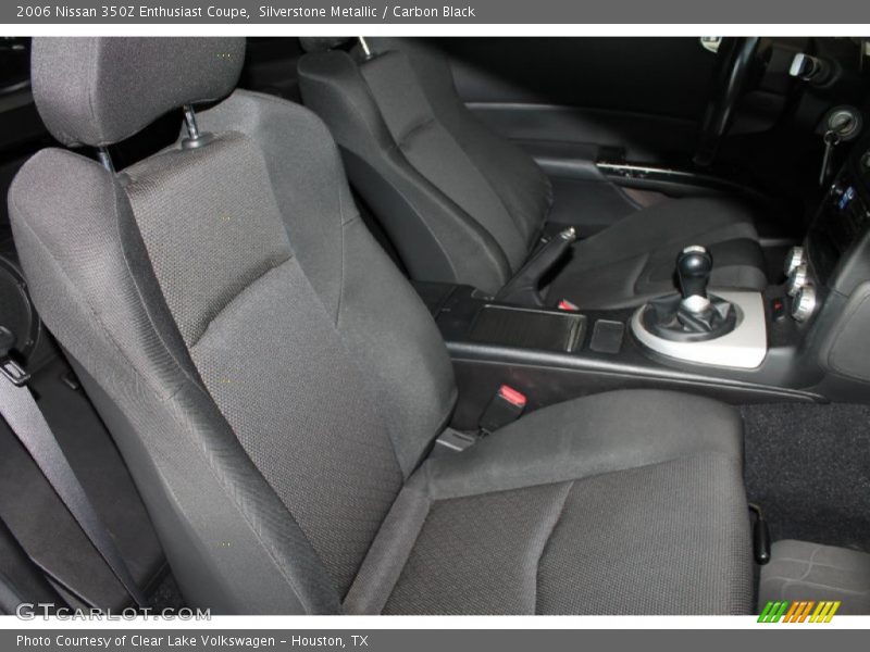Silverstone Metallic / Carbon Black 2006 Nissan 350Z Enthusiast Coupe