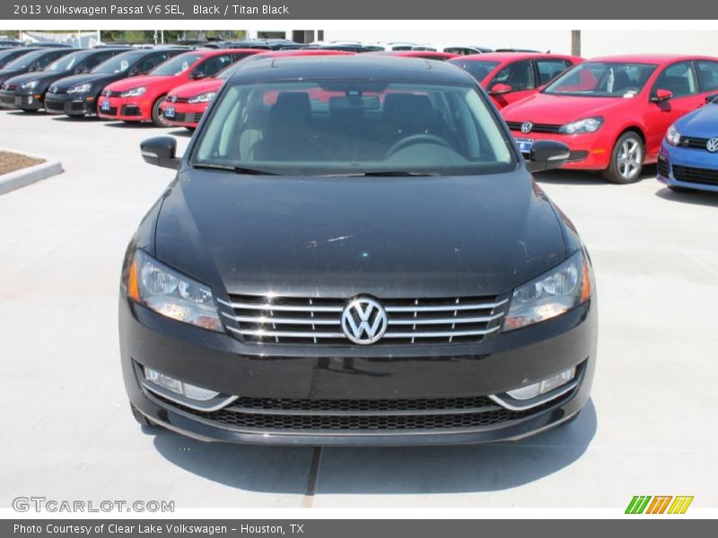 Black / Titan Black 2013 Volkswagen Passat V6 SEL