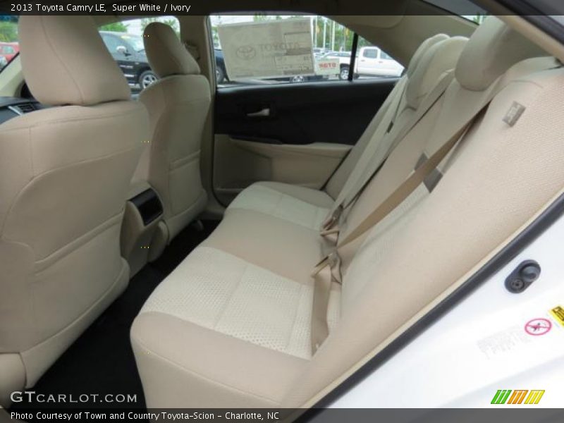 Super White / Ivory 2013 Toyota Camry LE