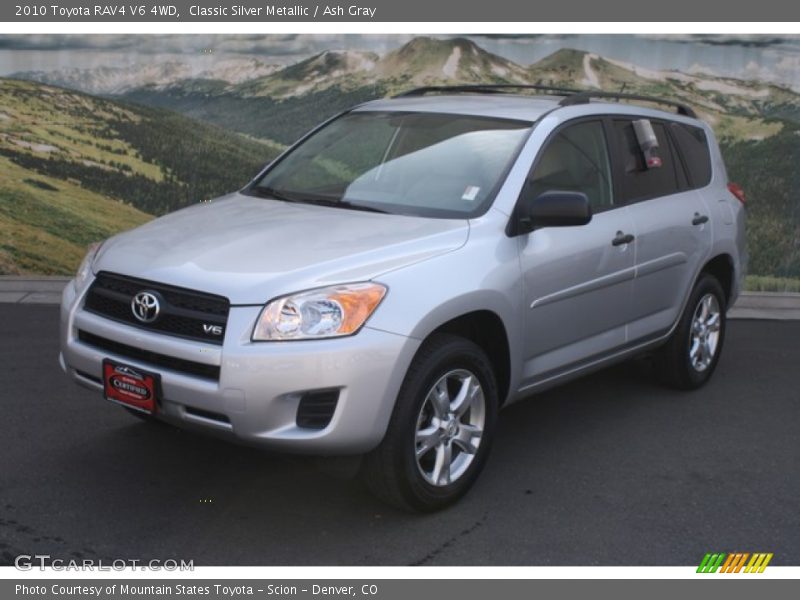 Classic Silver Metallic / Ash Gray 2010 Toyota RAV4 V6 4WD