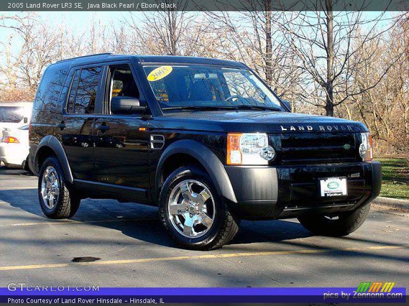 Java Black Pearl / Ebony Black 2005 Land Rover LR3 SE