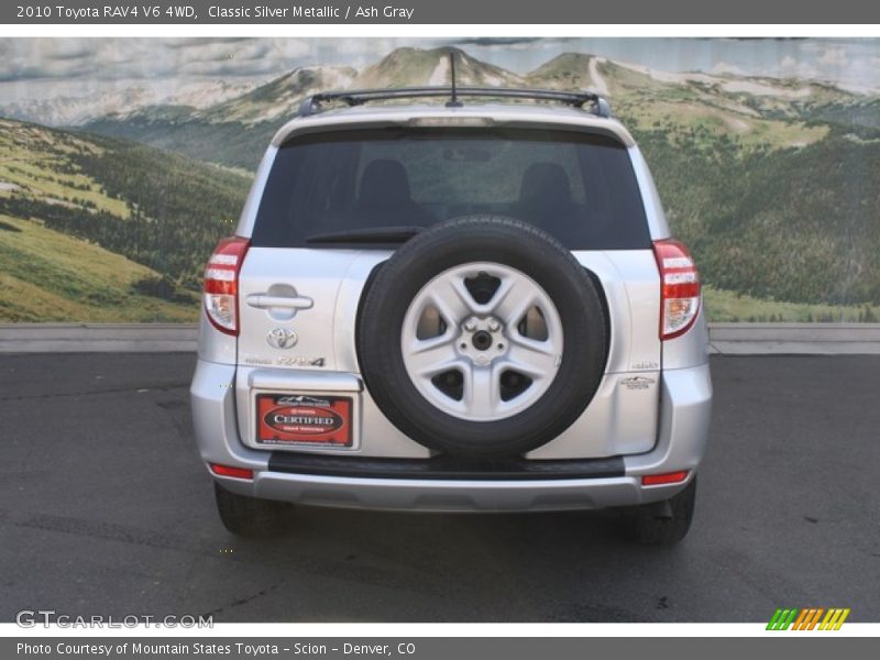 Classic Silver Metallic / Ash Gray 2010 Toyota RAV4 V6 4WD