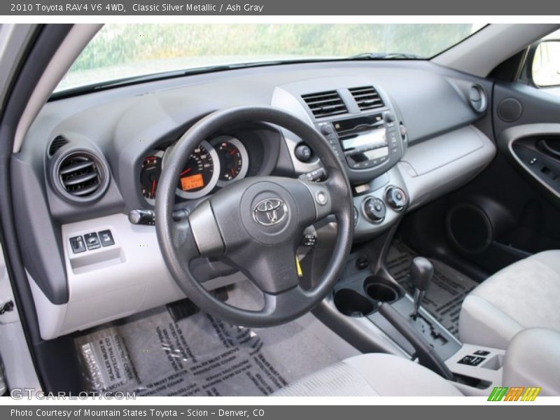 Classic Silver Metallic / Ash Gray 2010 Toyota RAV4 V6 4WD