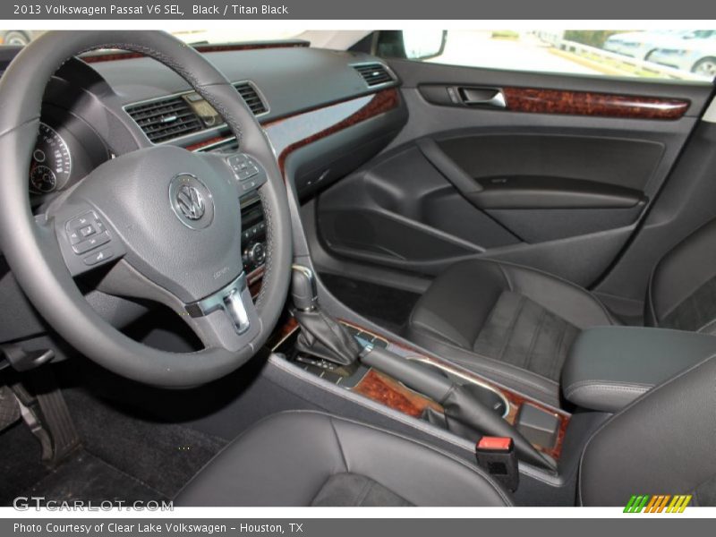 Black / Titan Black 2013 Volkswagen Passat V6 SEL
