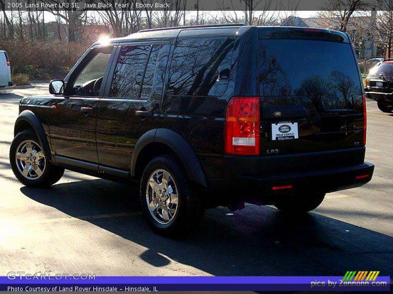 Java Black Pearl / Ebony Black 2005 Land Rover LR3 SE