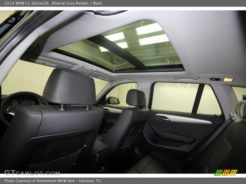 Mineral Grey Metallic / Black 2014 BMW X1 sDrive28i