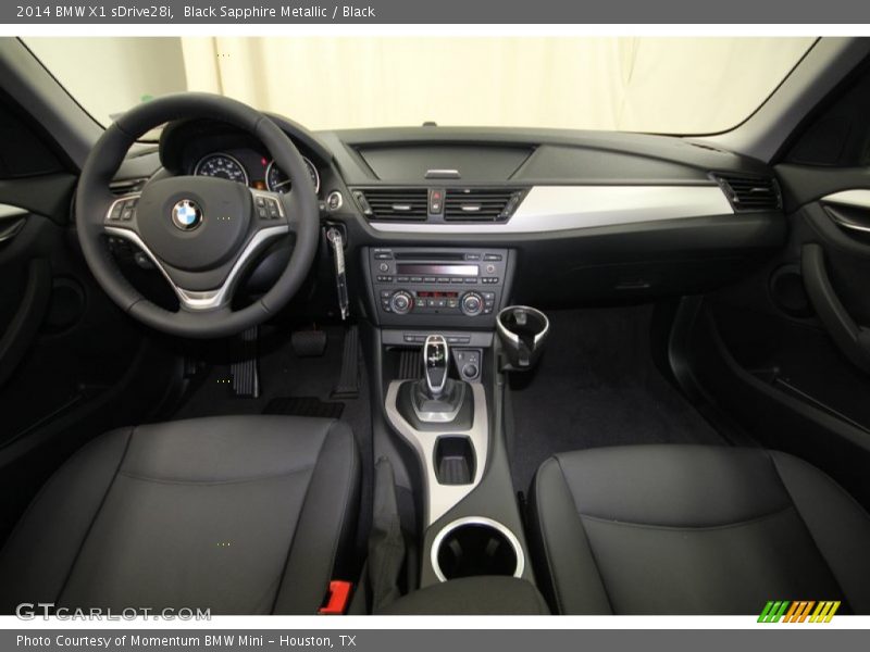 Black Sapphire Metallic / Black 2014 BMW X1 sDrive28i