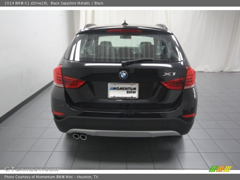 Black Sapphire Metallic / Black 2014 BMW X1 sDrive28i